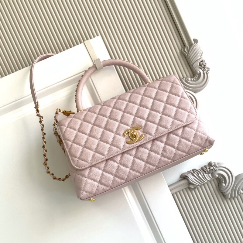 Ch**el top handle bags